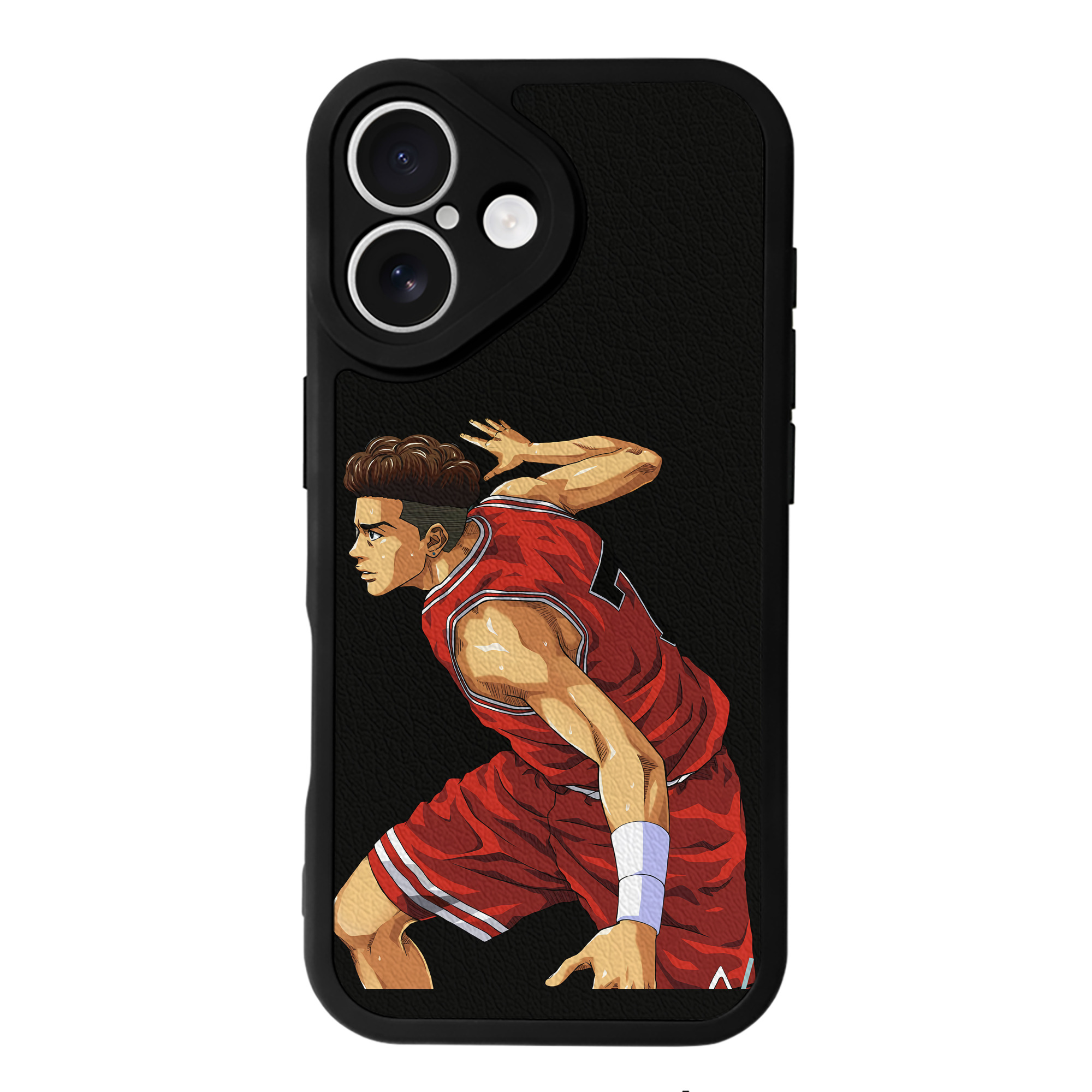 （画像用） SLAM DUNK／スラムダンク 【iPhone 16シリーズ対応】シリコンスマホケース（レザー調） 材質：シリコン